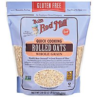 Bobs Red Mill Rolled Oats Gluten Free Quick Cooking - 28 Oz - Image 2