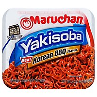 Maruchan Yakisoba Japanese Noodle Home-Style Korean BBQ Tray - 4.12 Oz - Image 1