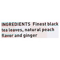 The Republic of Tea Iced Tea Large Black Tea Pouches Ginger Peach - 50 Count - Image 4