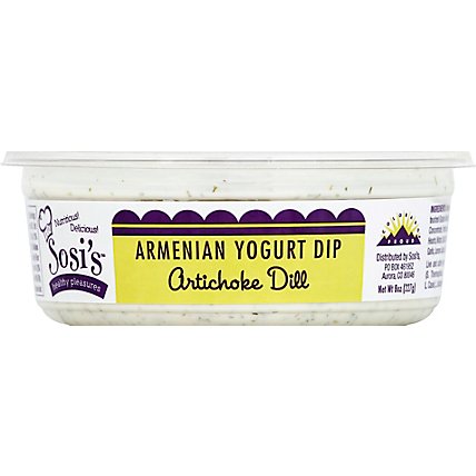 Sosis Yogurt Dip Armenian Artichoke Dill Tub - 8 Oz - Image 2
