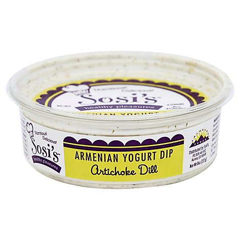 Sosis Yogurt Dip Armenian Artichoke Dill Tub - 8 Oz