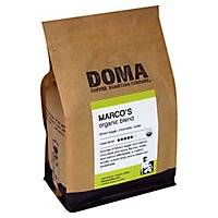 Doma Coffee Roasting Company Marcos Organic Blend Coffee - 12 Oz - Image 1