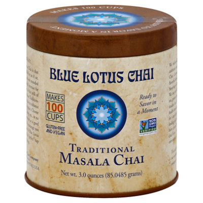Blue Lotus Traditional Masala Chai 3 Oz Safeway