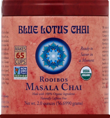 Blue Lotus Rooibos Masala Chai - 2 Oz - Image 2