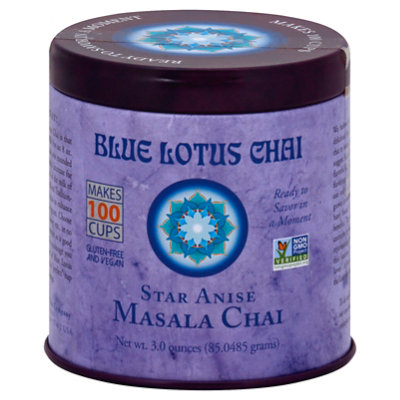 Blue Lotus Star Anise Masala Chai - 3 Oz - Image 1