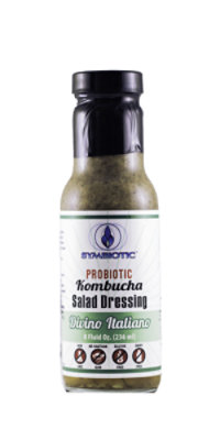 Symbiotic Kombucha Asian Zen Salad Dressing - 8 Fl. Oz. - Image 1