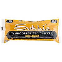Sukhis Street Wrap Tandoori Spiced Chicken Wrapper - 5.5 Oz - Image 3