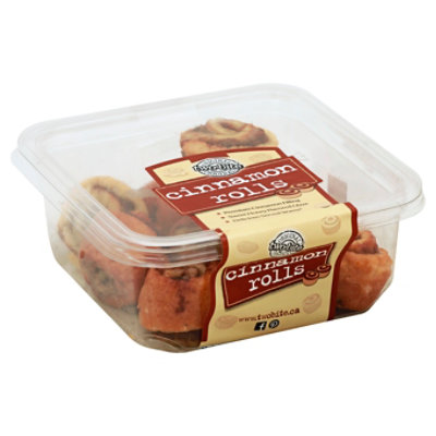 Two Bite Cinnamon Rolls Square Tub - 12 Oz - Image 1