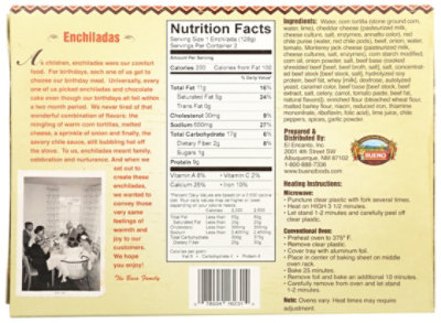 Bueno Enchiladas Cheese Texmex - 9 Oz - Image 2