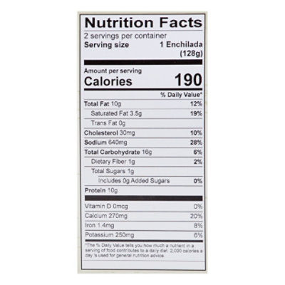 Bueno Enchiladas Beef Texmex - 9 Oz - Image 4