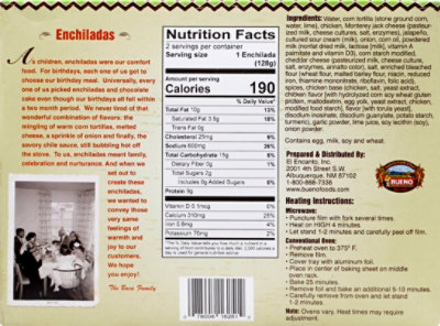 Bueno Enchiladas Chicken Texmex - 9 Oz - Image 6