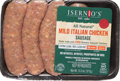 Isernios Sausage Premium Italian Chicken Tray - 13.3 Oz - Image 2