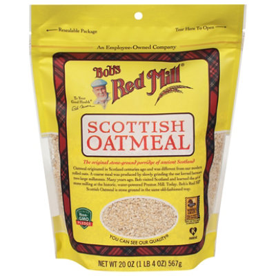 Bobs Red Mill Oatmeal Scottish - 20 Oz