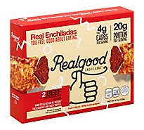 Realgood Food Enchiladas Mini Beef Box 2 Count - 4.7 Oz