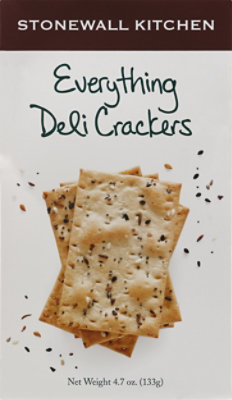 Stonewall Kitchen Everything Deli Crackers - 4.7 Oz - Image 2