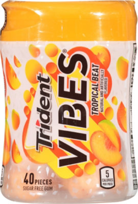 Trident Vibes Tropical Beat Sugar Free Gum Cup - 40 Count - Image 2