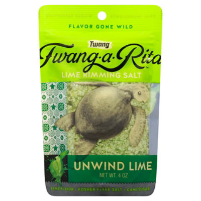 Twang A Rita Unwind Lime Salt - 4 Oz - Image 1