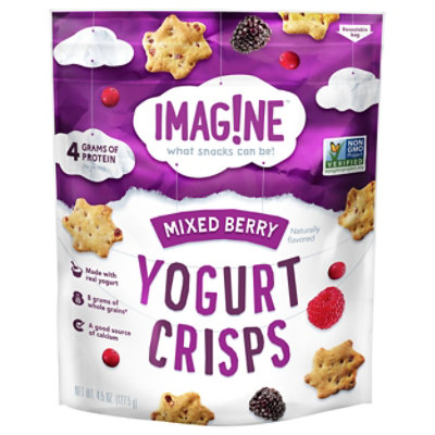 Imagine Crisp Yogurt Mixed Berry - 4.5 Oz