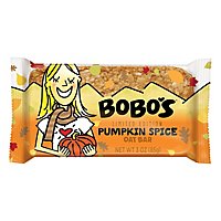 Bobos Oat Bars Pumpkin Pie Seasonal - Each - Image 1