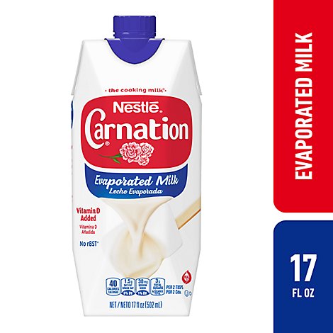Carnation Evaporated Milk Vitamin D Added - 17 Fl. Oz.