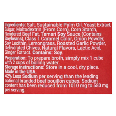 BOU Bouillon Cube Beef Jar 6 Count - 2.53 Oz - Image 5