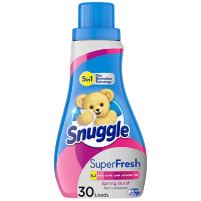 Snuggle SuperFresh Spring Burst Liquid Fabric Softener - 31.7 Fl. Oz. - Image 2