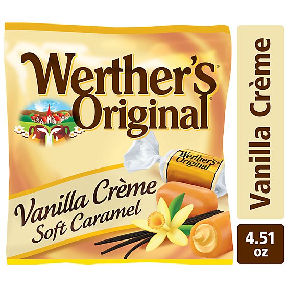 Werther's Original Soft Vanilla Creme Caramel Candy - 4.51 Oz