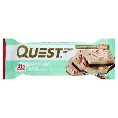 Quest Seasonal Bar- Peppermint Bark - 2.12 Oz - Image 1