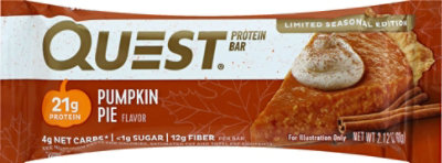 Quest Protein Bar Pumpkin Pie - 2.12 Oz - Image 2