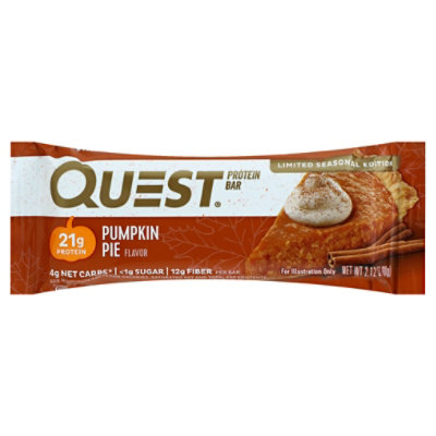 Quest Protein Bar Pumpkin Pie - 2.12 Oz - Image 1