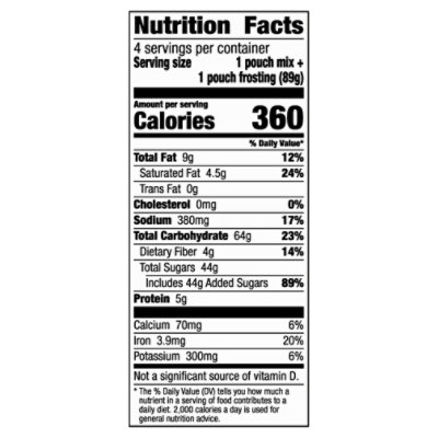 Betty Crocker Cake Mix Mug Treats Triple Chocolate Box 4 Count - 12.5 Oz - Image 3