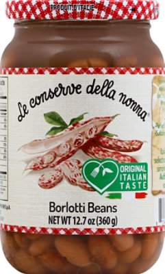 Le Conserve Della Nonna Borlotti Beans - 12.7 Oz - Image 2