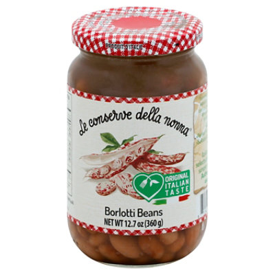 Le Conserve Della Nonna Borlotti Beans - 12.7 Oz - Image 1