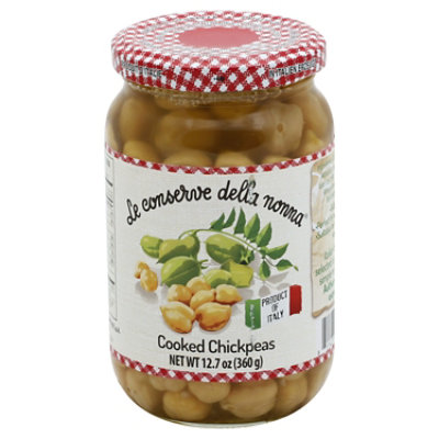 Le Conserve Della Nonna Ceci Beans - 12.7 Oz - Image 1