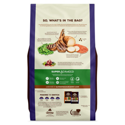 Supreme Source Dog Biscuits Grain Free Lamb Meal And Sweet Potato Bag - 22 Lb - Image 2