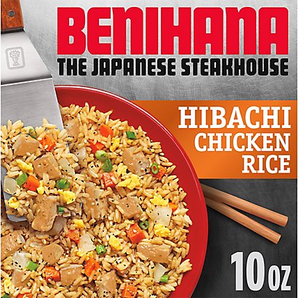 Benihana The Japanese Steakhouse Hibachi Chicken Rice Frozen Meal Box - 10 Oz - Image 1