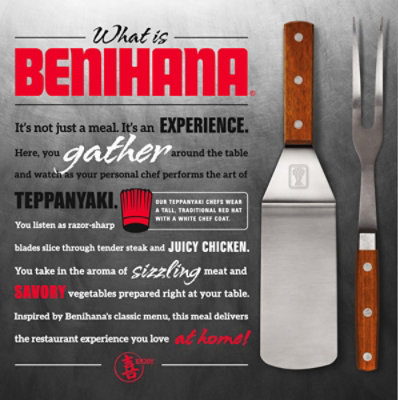 Benihana The Japanese Steakhouse Yakisoba Steak Frozen Meal - 10 Oz - Image 8