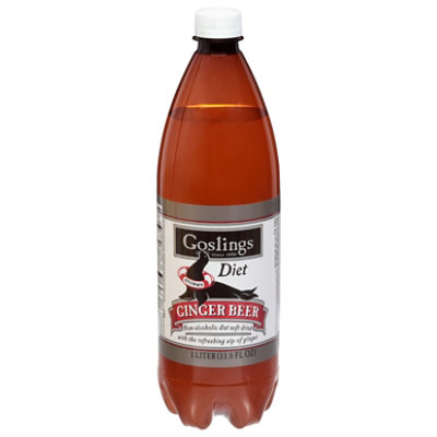 Goslings Stormy Diet Ginger Beer - 1 Liter - Image 1