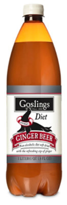 Goslings Stormy Diet Ginger Beer - 1 Liter - Image 1