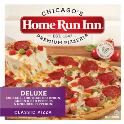 Home Run Inn Pizza Deluxe Signature Pizza Box Frozen - 33.5 Oz - Image 1