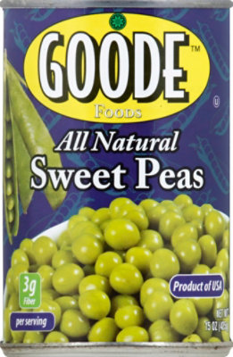 Goode Foods Peas Can - 15.25 Oz - Image 1