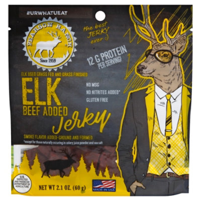 Pearson Ranch Elk Jerky - 2.1 Oz - Image 1