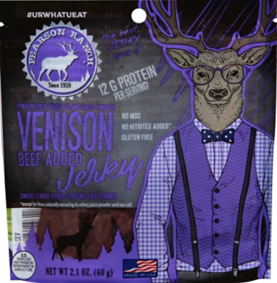 Pearson Ranch Venison Jerky - 2.1 Oz - Image 2