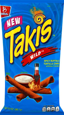 Takis Wild Spicy Buffalo - 9.9 Oz - Image 2