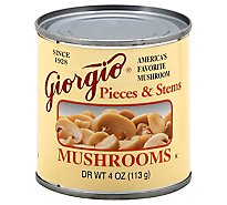 Giorgio Mushrooms Pieces & Stems Can - 4 Oz