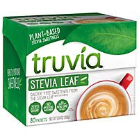Truvia Original Calorie Free Sweetener From The Stevia Leaf 80 Packets Box - 5.64 Oz - Image 1