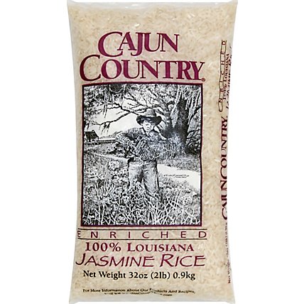 Cajun Country Rice Jasmine Bag - 32 Oz - Image 2