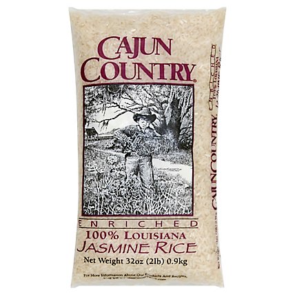 Cajun Country Rice Jasmine Bag - 32 Oz - Image 1