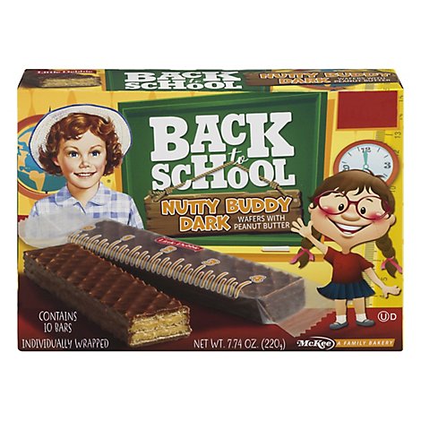 Little Debbie Family Pack Nutty Buddy Dark Snack Cakes - 7.74 Oz