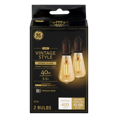 GE Led Vintage St19 - Each - Image 3